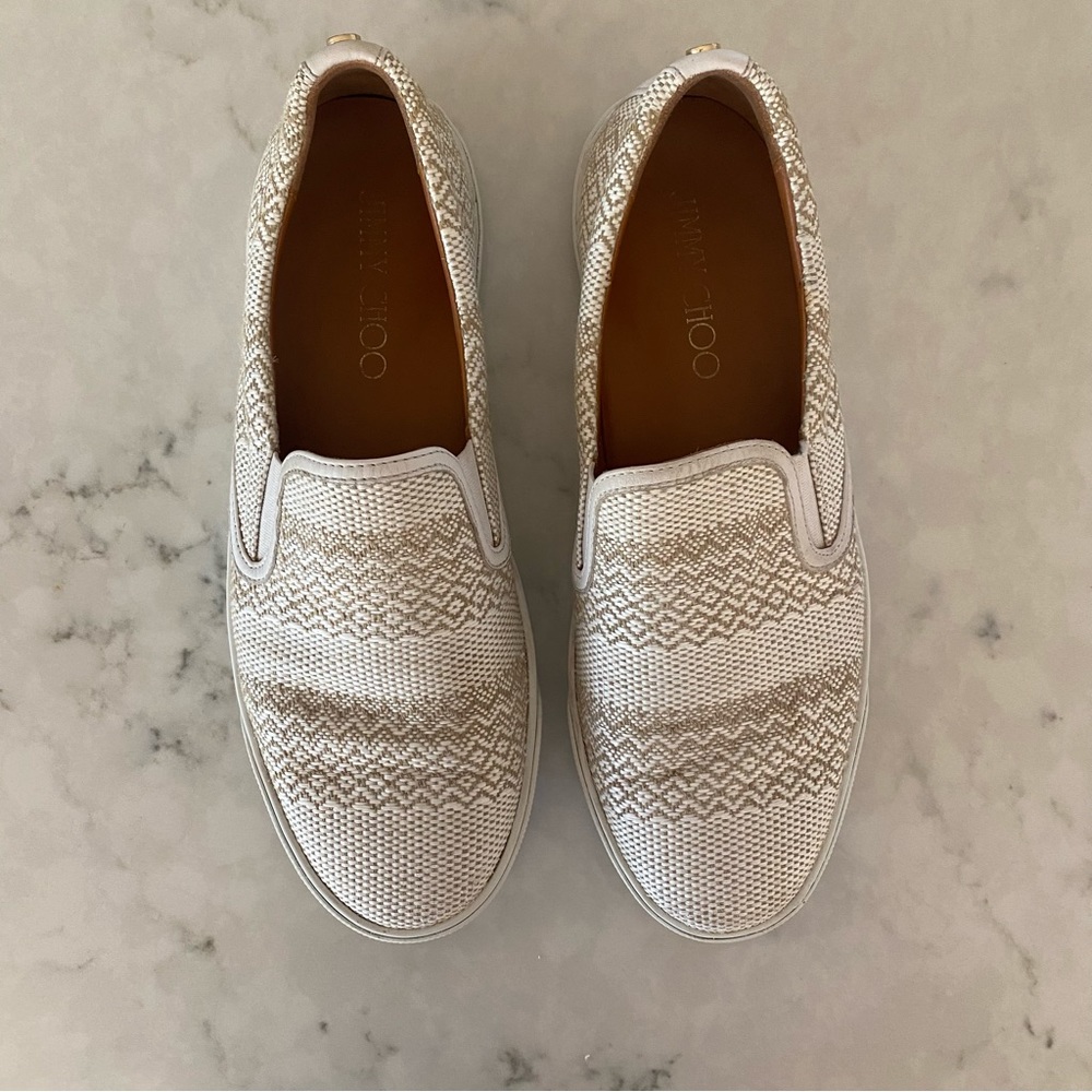 Jimmy Choo printed loafer sneakers Made in Spain